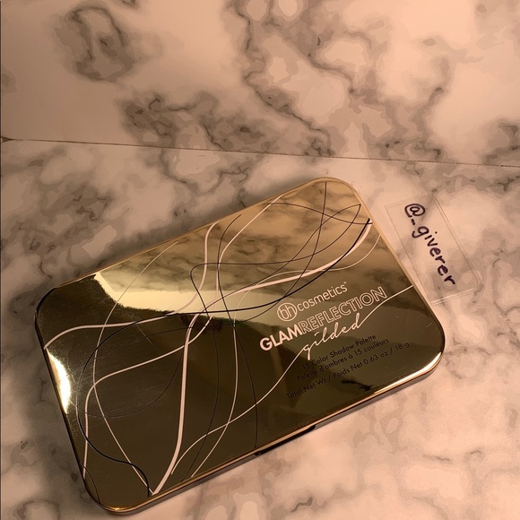 Gilded Glam Reflectios BH Cosmetics 15 Pan Eyeshadow Palette - Picture 8 of 16